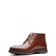 CLARKS</br>Ανδρικά Μποτάκια Ταμπά Δέρμα UN TAILOR MID Clarks