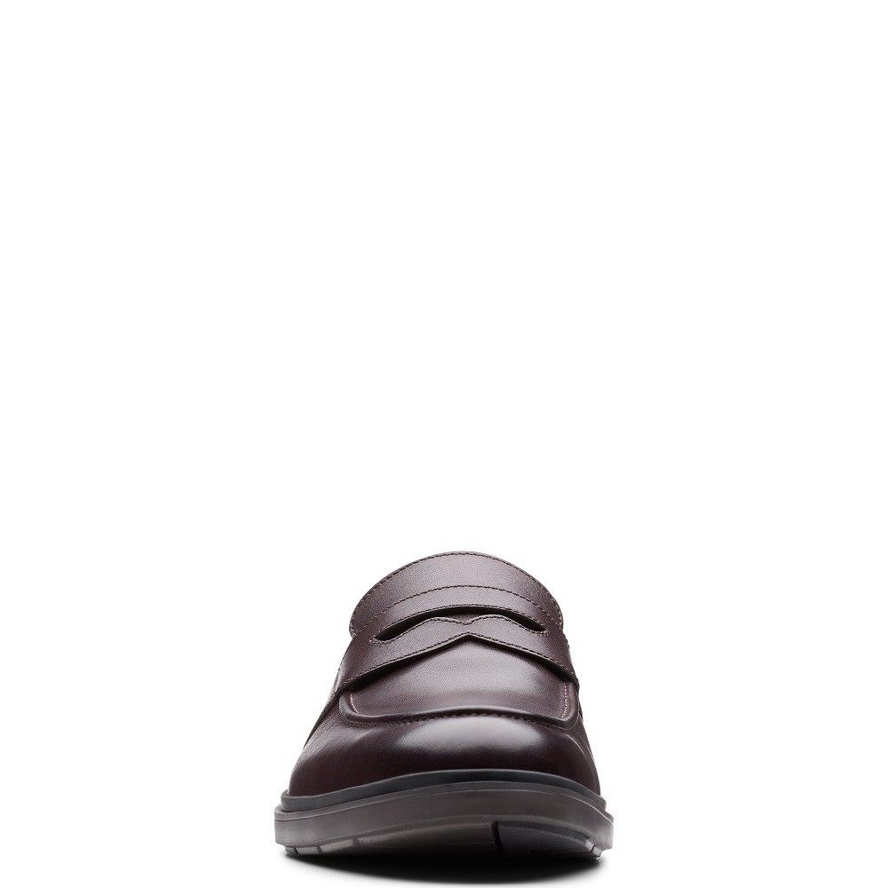 CLARKS</br>Ανδρικά Μοκασίνια Καφέ Δέρμα UN TAILOR VIEW Clarks CLARKS</br>Ανδρικά Μοκασίνια Καφέ Δέρμα UN TAILOR VIEW Clarks