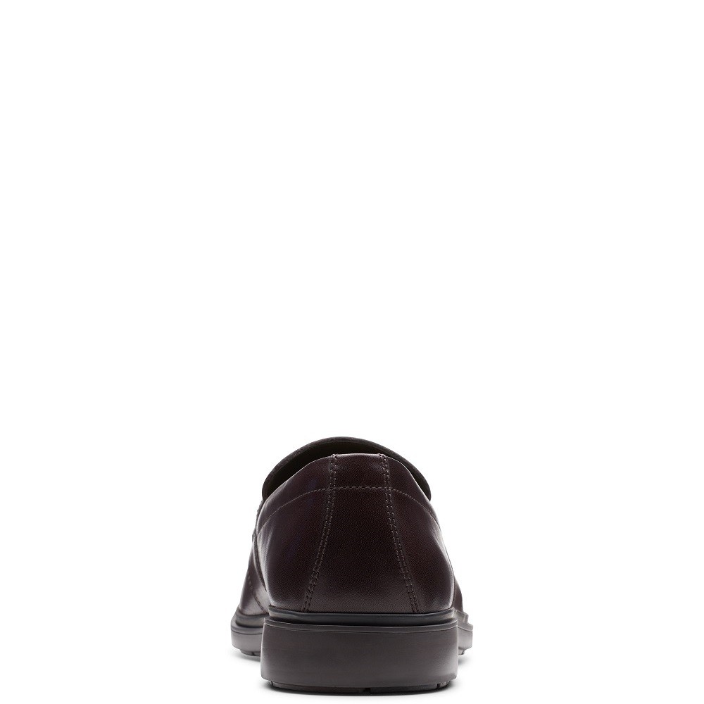 CLARKS</br>Ανδρικά Μοκασίνια Καφέ Δέρμα UN TAILOR VIEW Clarks CLARKS</br>Ανδρικά Μοκασίνια Καφέ Δέρμα UN TAILOR VIEW Clarks