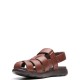 CLARKS</br>Ανδρικά Πέδιλα Ταμπά Δέρμα UN WILMORE RAY Clarks