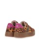 RENATO GARINI</br>Renato Garini 8L1080-1 Γυναικεία Sneakers Λεοπάρ Φούξια