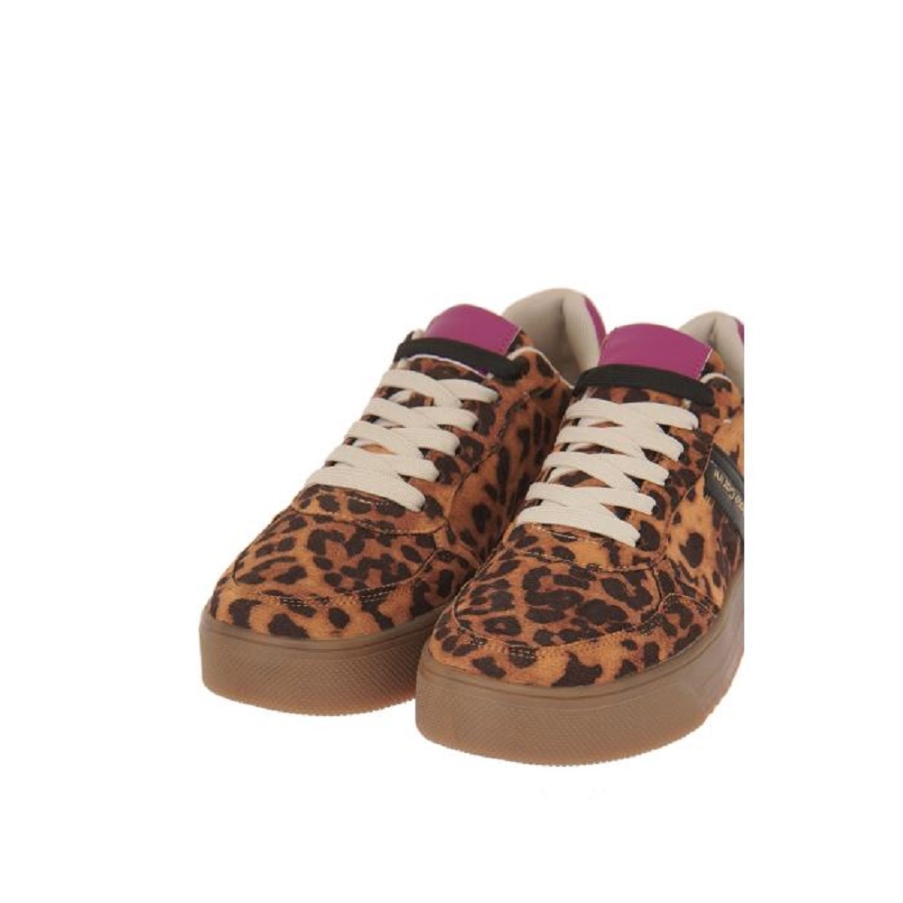 RENATO GARINI</br>Renato Garini 8L1080-1 Γυναικεία Sneakers Λεοπάρ Φούξια