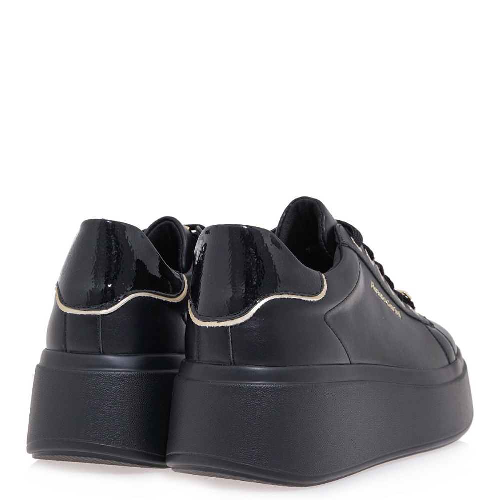RENATO GARINI</br>Renato Garini 88-51EX58 Γυναικεία Sneakers Μαύρο Μαύρο Βερνί Σπαστό RENATO GARINI</br>Renato Garini 88-51EX58 Γυναικεία Sneakers Μαύρο Μαύρο Βερνί Σπαστό