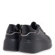 RENATO GARINI</br>Renato Garini 88-51EX58 Γυναικεία Sneakers Μαύρο Μαύρο Βερνί Σπαστό RENATO GARINI</br>Renato Garini 88-51EX58 Γυναικεία Sneakers Μαύρο Μαύρο Βερνί Σπαστό