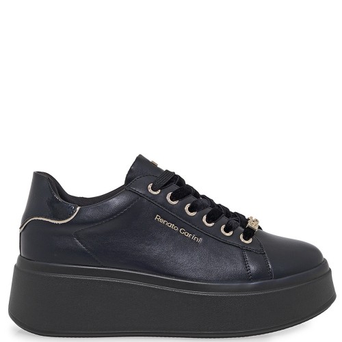 Renato Garini 88-51EX58 Γυναικεία Sneakers Μαύρο Μαύρο Βερνί Σπαστό Renato Garini 88-51EX58 Γυναικεία Sneakers Μαύρο Μαύρο Βερνί Σπαστό