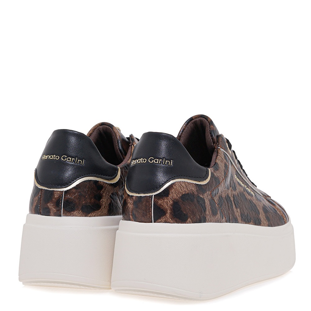 RENATO GARINI</br>Renato Garini 88-51EX58 Γυναικεία Sneakers Λεοπάρ Σπαστό Μαύρο RENATO GARINI</br>Renato Garini 88-51EX58 Γυναικεία Sneakers Λεοπάρ Σπαστό Μαύρο