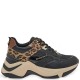 RENATO GARINI</br>Renato Garini 106-41EX32 Γυναικεία Sneakers Μαύρο Λεοπάρ Μπρονζέ RENATO GARINI</br>Renato Garini 106-41EX32 Γυναικεία Sneakers Μαύρο Λεοπάρ Μπρονζέ