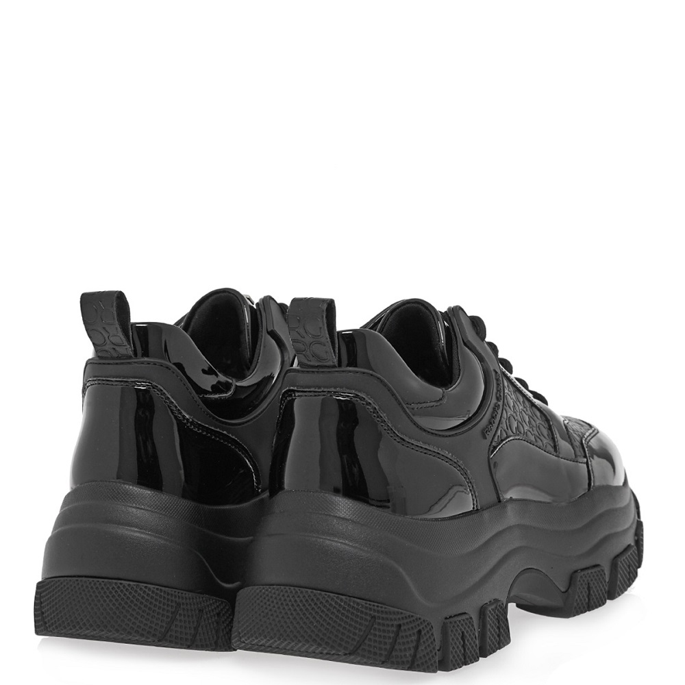 RENATO GARINI</br>Renato Garini 2147-42EX93 Γυναικεία Sneakers Μαύρο Βερνί Μαύρο Στάμπα RENATO GARINI</br>Renato Garini 2147-42EX93 Γυναικεία Sneakers Μαύρο Βερνί Μαύρο Στάμπα