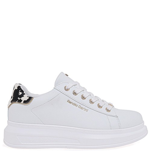 Renato Garini 2148-42EX58 Γυναικεία Sneakers Λευκό Animal Στάμπα Pony Renato Garini 2148-42EX58 Γυναικεία Sneakers Λευκό Animal Στάμπα Pony