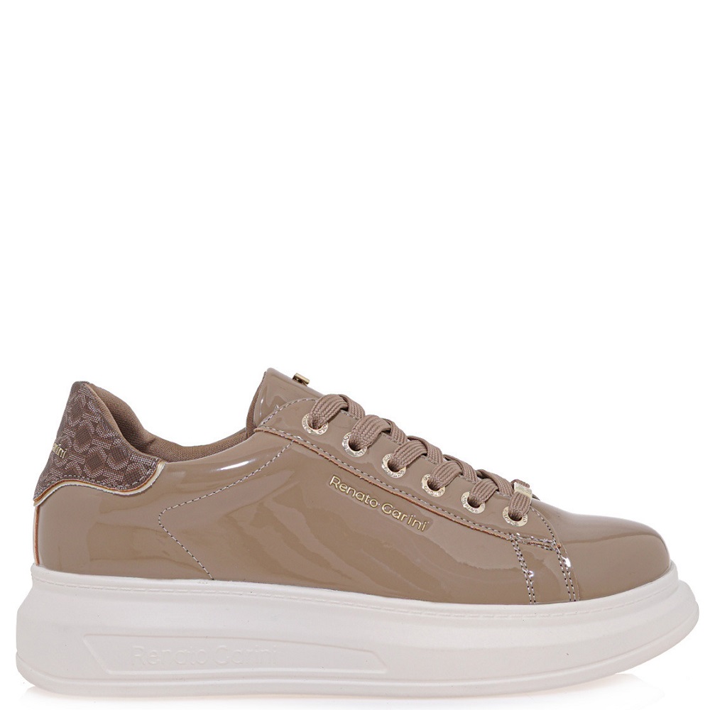 RENATO GARINI</br>Renato Garini 2148-42EX58 Γυναικεία Sneakers Πούρο Βερνί Πούρο Στάμπα RENATO GARINI</br>Renato Garini 2148-42EX58 Γυναικεία Sneakers Πούρο Βερνί Πούρο Στάμπα