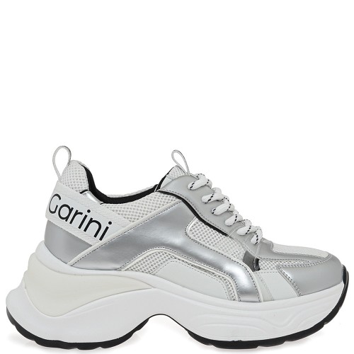 Renato Garini 2176-52RG45 Γυναικεία Sneakers Λευκό Ασημί Renato Garini 2176-52RG45 Γυναικεία Sneakers Λευκό Ασημί