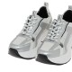 RENATO GARINI</br>Renato Garini 2176-52RG45 Γυναικεία Sneakers Λευκό Ασημί RENATO GARINI</br>Renato Garini 2176-52RG45 Γυναικεία Sneakers Λευκό Ασημί