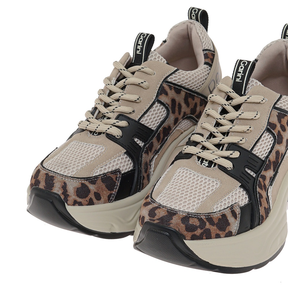RENATO GARINI</br>Renato Garini 2276-52RG45 Γυναικεία Sneakers Μπεζ Λεοπάρ RENATO GARINI</br>Renato Garini 2276-52RG45 Γυναικεία Sneakers Μπεζ Λεοπάρ