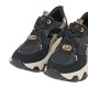 RENATO GARINI</br>Renato Garini 386-52RG10 Γυναικεία Sneakers Μαύρο Nubuck Λεοπάρ Πόνυ RENATO GARINI</br>Renato Garini 386-52RG10 Γυναικεία Sneakers Μαύρο Nubuck Λεοπάρ Πόνυ
