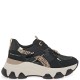 RENATO GARINI</br>Renato Garini 386-52RG10 Γυναικεία Sneakers Μαύρο Nubuck Λεοπάρ Πόνυ RENATO GARINI</br>Renato Garini 386-52RG10 Γυναικεία Sneakers Μαύρο Nubuck Λεοπάρ Πόνυ
