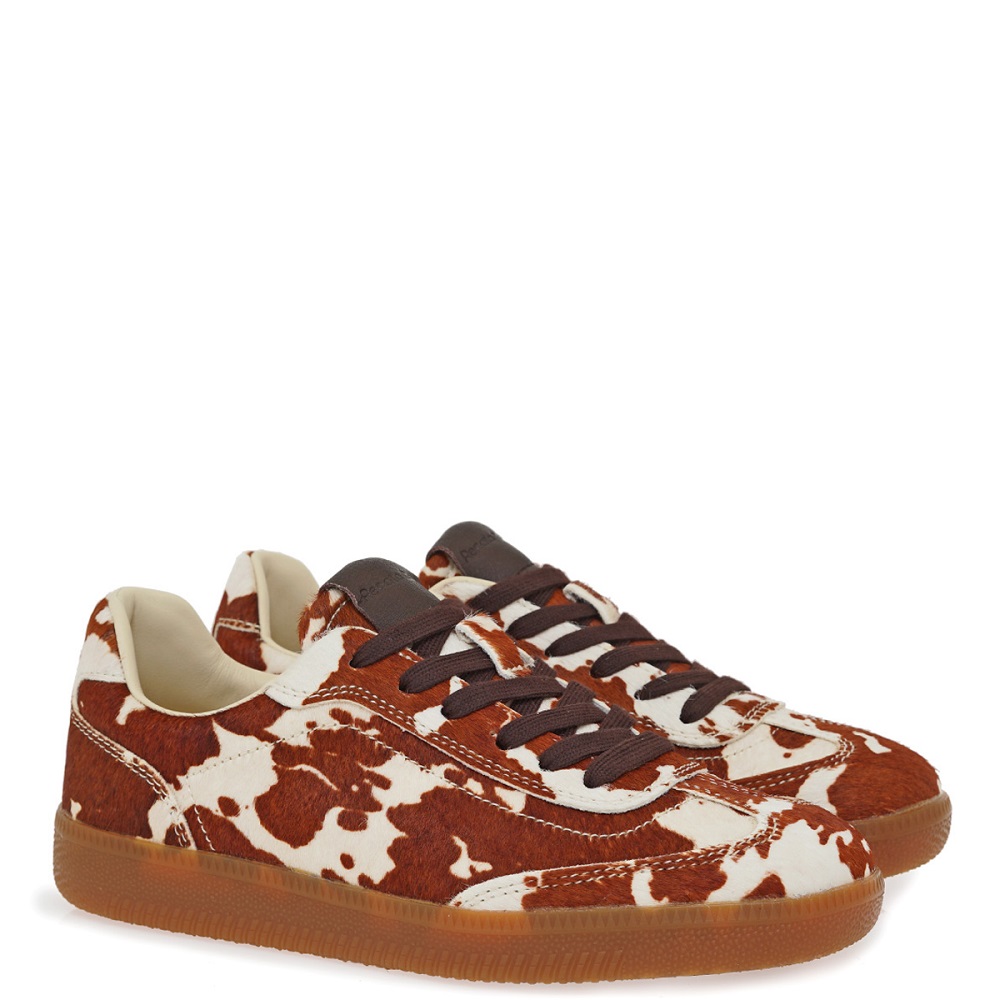 RENATO GARINI</br>Renato Garini L-2023A Γυναικεία Sneakers Καφέ/Μπεζ Δέρμα