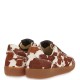 RENATO GARINI</br>Renato Garini L-2023A Γυναικεία Sneakers Καφέ/Μπεζ Δέρμα
