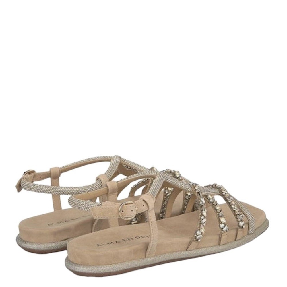 ALMA EN PENA</br>Γυναικεία Πέδιλα Μπεζ Suede V240852 Alma En Pena ALMA EN PENA</br>Γυναικεία Πέδιλα Μπεζ Suede V240852 Alma En Pena