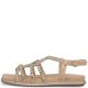 ALMA EN PENA</br>Γυναικεία Πέδιλα Μπεζ Suede V240852 Alma En Pena