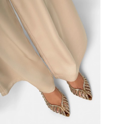 Alma En Pena V261811 Γυναικεία Slingback Μπρονζέ