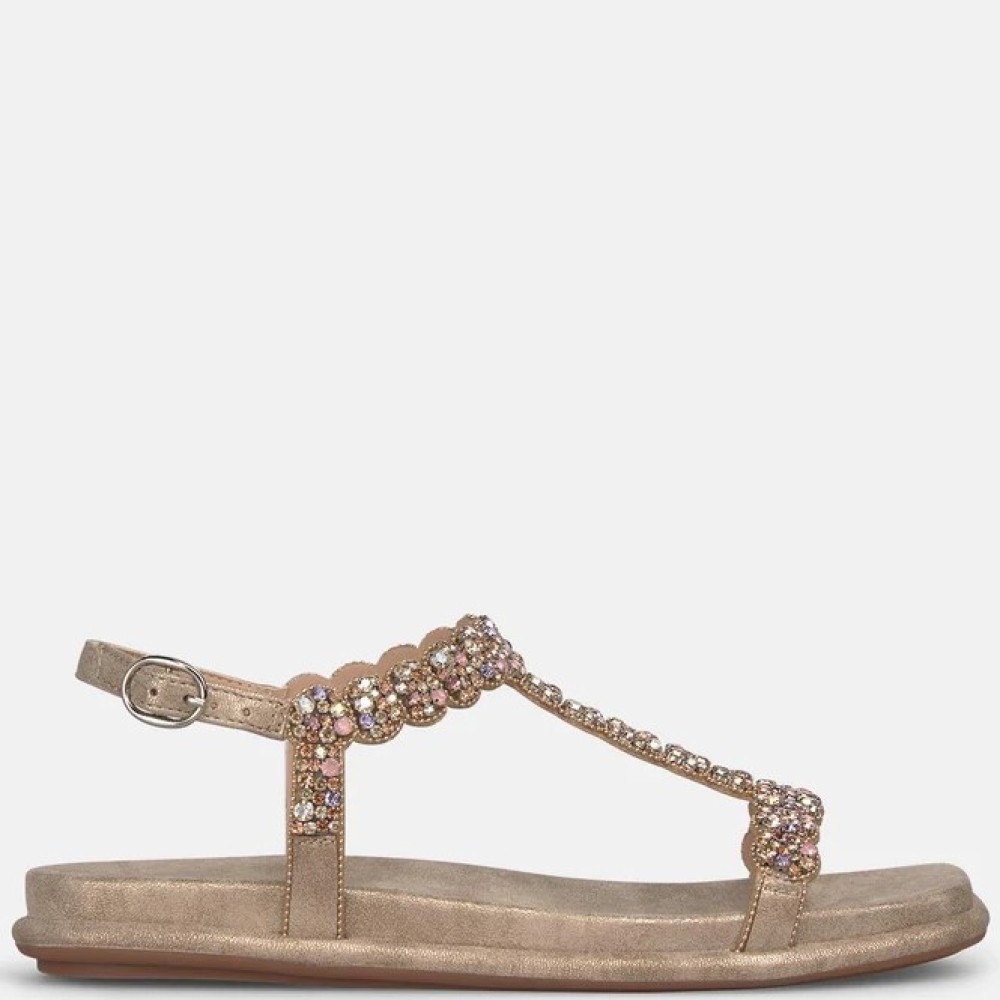 ALMA EN PENA</br>Alma En Pena V2651505 Γυναικεία Σανδάλια Μπρονζέ