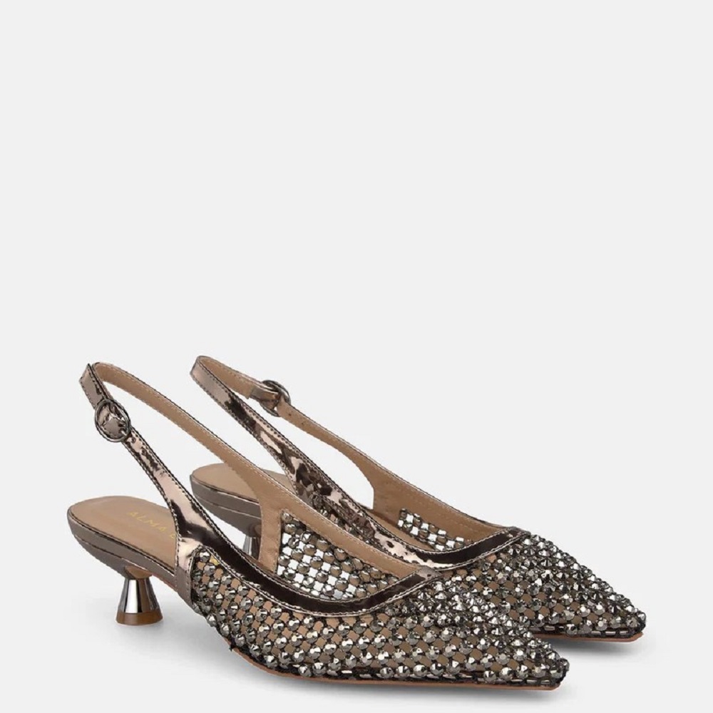 ALMA EN PENA</br>Alma En Pena V265203 Γυναικεία Slingback Ασημί 