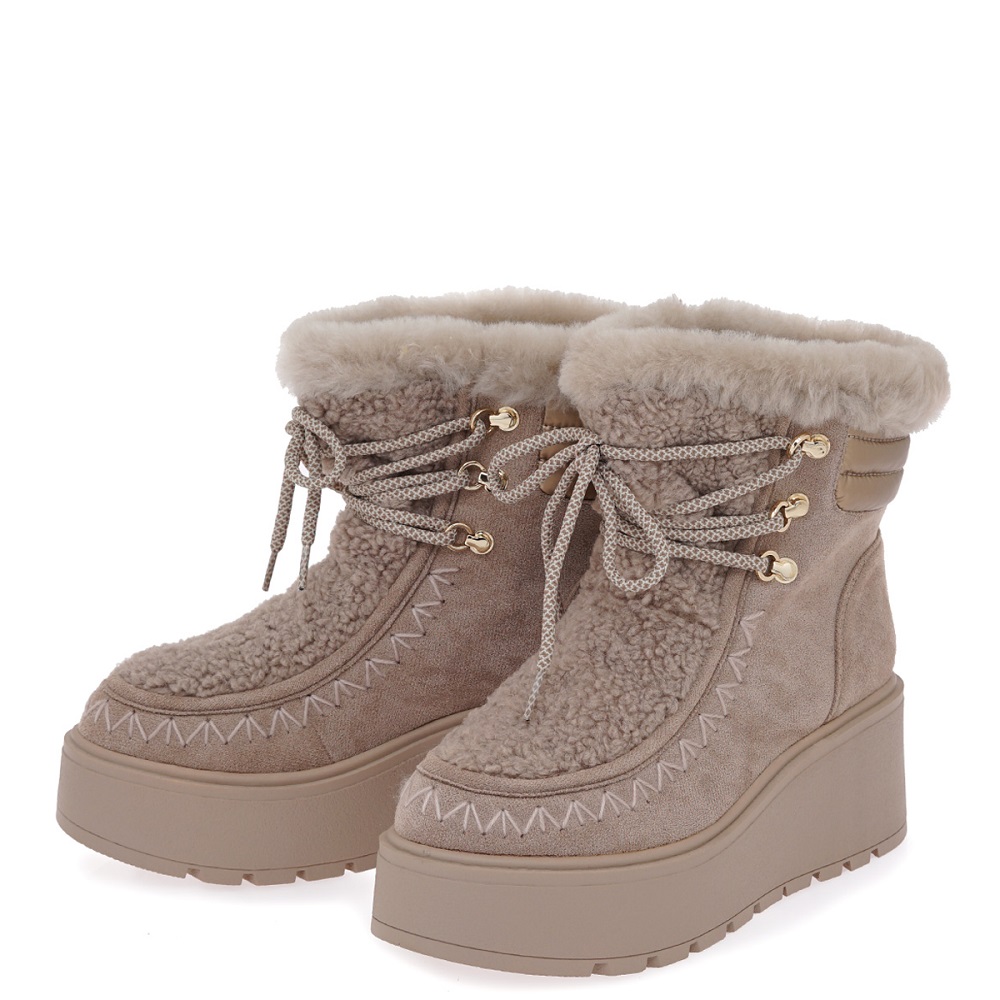 EXE</br>Exe EX23006-5A Γυναικεία Apres-Ski Μπεζ Καστόρι EXE</br>Exe EX23006-5A Γυναικεία Apres-Ski Μπεζ Καστόρι