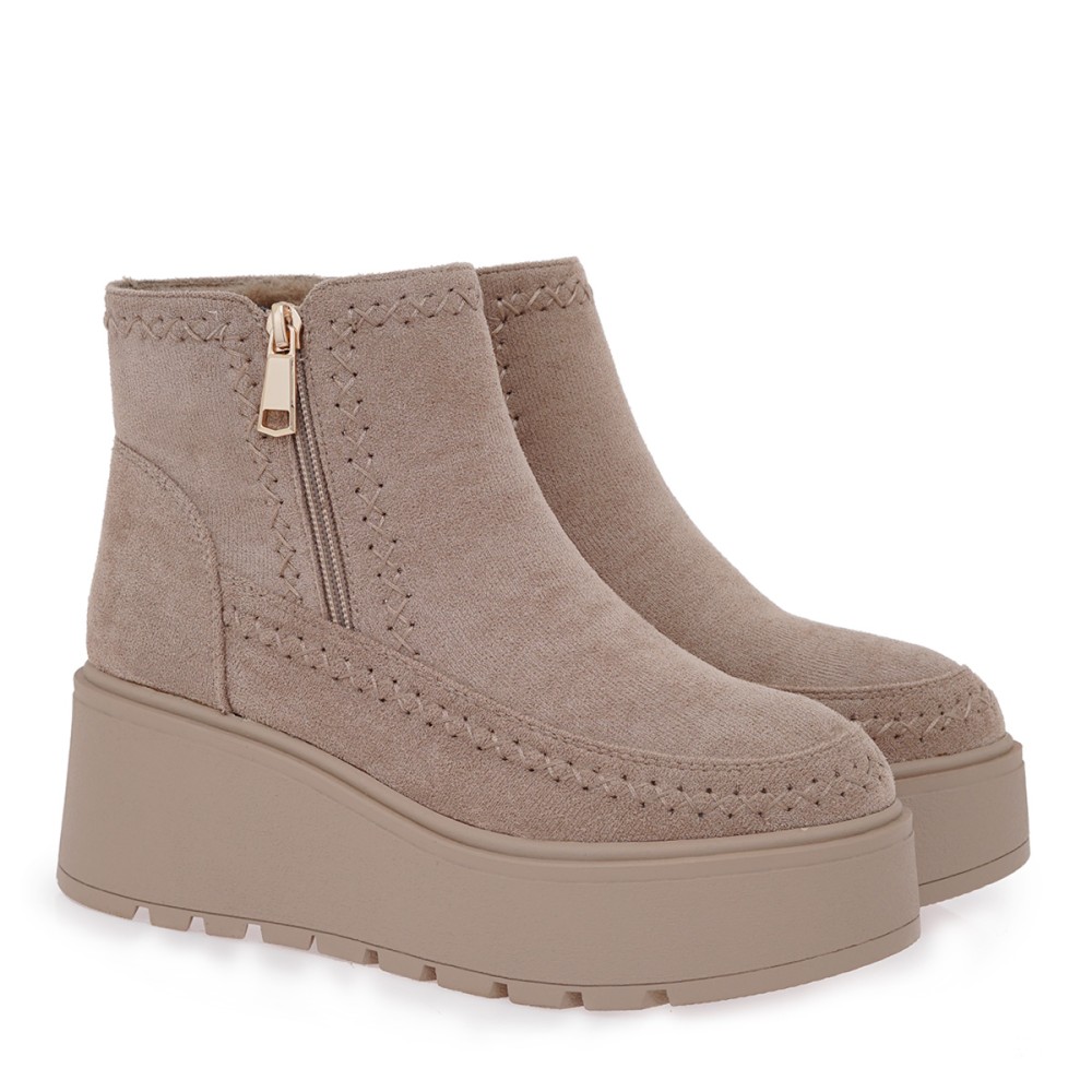 EXE</br>Exe EX2051-10 Γυναικεία Apres-Ski Μπεζ Καστόρι EXE</br>Exe EX2051-10 Γυναικεία Apres-Ski Μπεζ Καστόρι