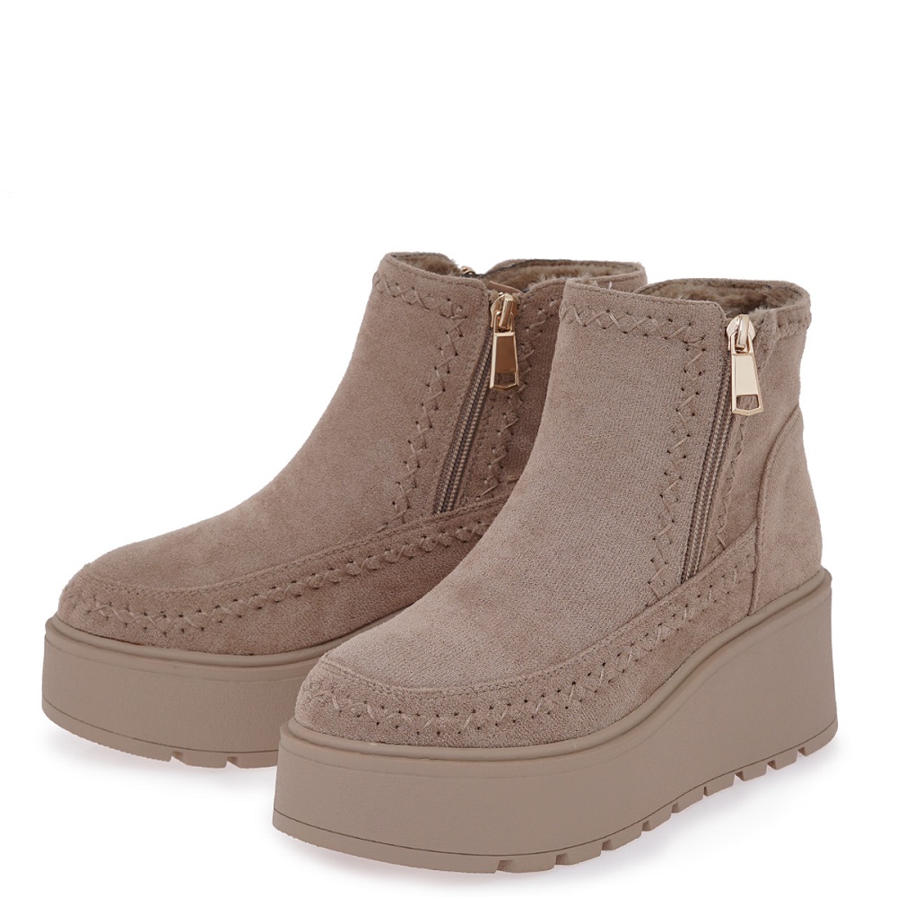 EXE</br>Exe EX2051-10 Γυναικεία Apres-Ski Μπεζ Καστόρι EXE</br>Exe EX2051-10 Γυναικεία Apres-Ski Μπεζ Καστόρι