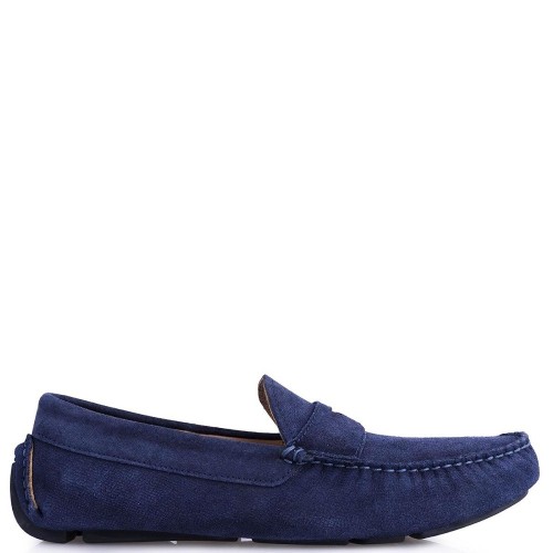 Ανδρικά Μοκασίνια Μπλε Suede V6890 EPSON Boss