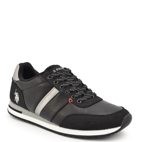 Ανδρικά Sneakers Μαύρο VANCE-BLK U.S. Polo Assn. Ανδρικά Sneakers Μαύρο VANCE-BLK U.S. Polo Assn.