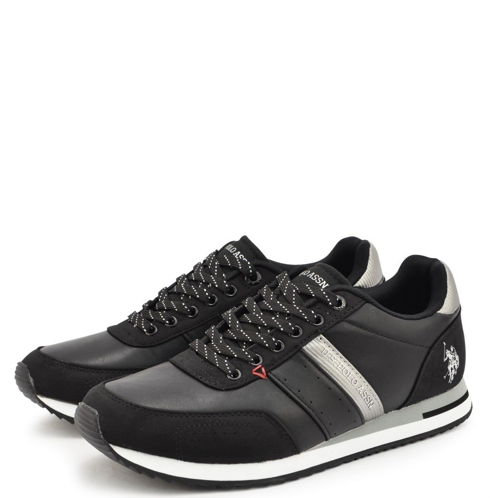 U.S. POLO ASSN.</br>Ανδρικά Sneakers Μαύρο VANCE-BLK U.S. Polo Assn. U.S. POLO ASSN.</br>Ανδρικά Sneakers Μαύρο VANCE-BLK U.S. Polo Assn.