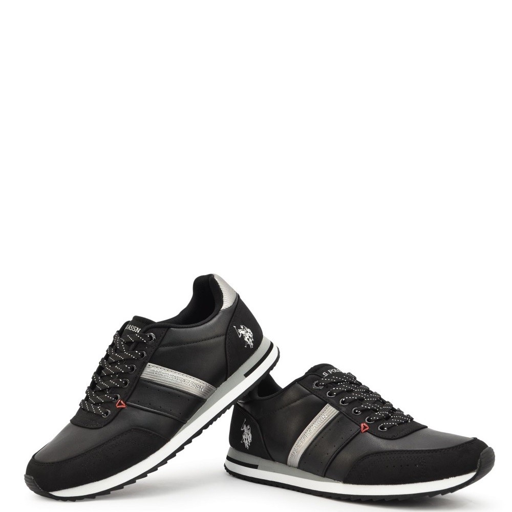 U.S. POLO ASSN.</br>Ανδρικά Sneakers Μαύρο VANCE-BLK U.S. Polo Assn. U.S. POLO ASSN.</br>Ανδρικά Sneakers Μαύρο VANCE-BLK U.S. Polo Assn.