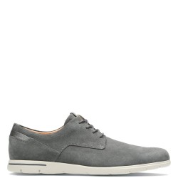 Ανδρικά Δετά Παπούτσια Γκρι Suede VENNOR WALK Clarks