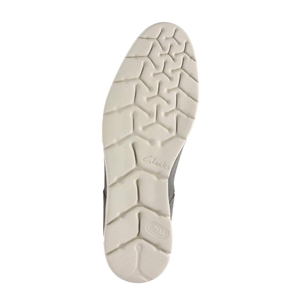 CLARKS</br>Ανδρικά Δετά Παπούτσια Γκρι Suede VENNOR WALK Clarks CLARKS</br>Ανδρικά Δετά Παπούτσια Γκρι Suede VENNOR WALK Clarks