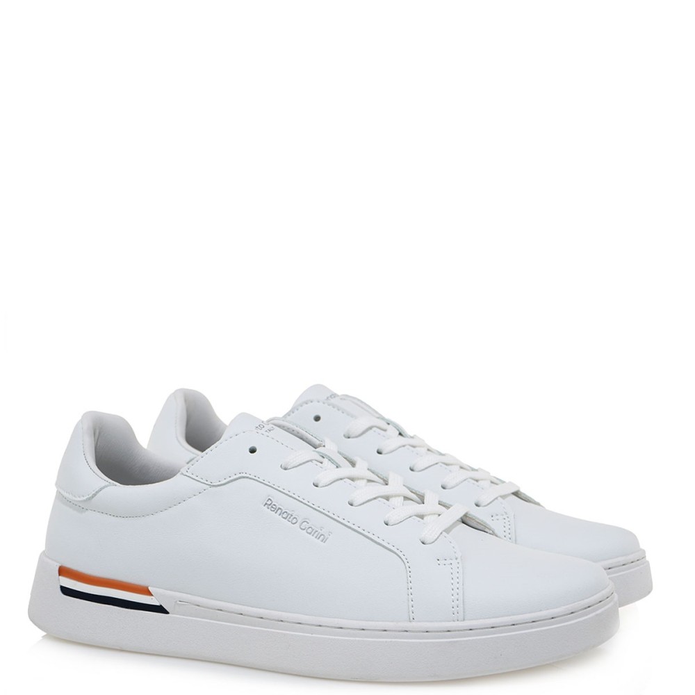 RENATO GARINI</br>Ανδρικά Sneakers Λευκό VICENTE-703-1F Renato Garini RENATO GARINI</br>Ανδρικά Sneakers Λευκό VICENTE-703-1F Renato Garini