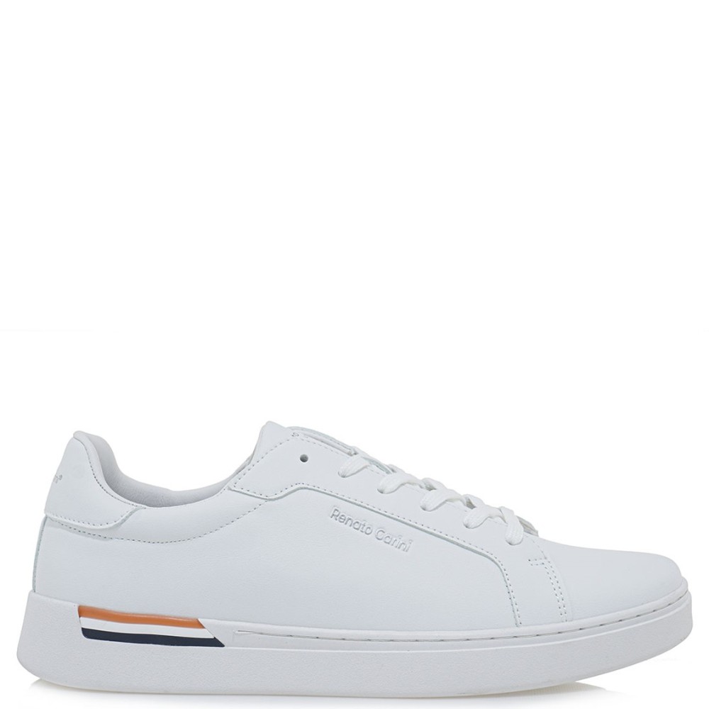 RENATO GARINI</br>Ανδρικά Sneakers Λευκό VICENTE-703-1F Renato Garini RENATO GARINI</br>Ανδρικά Sneakers Λευκό VICENTE-703-1F Renato Garini