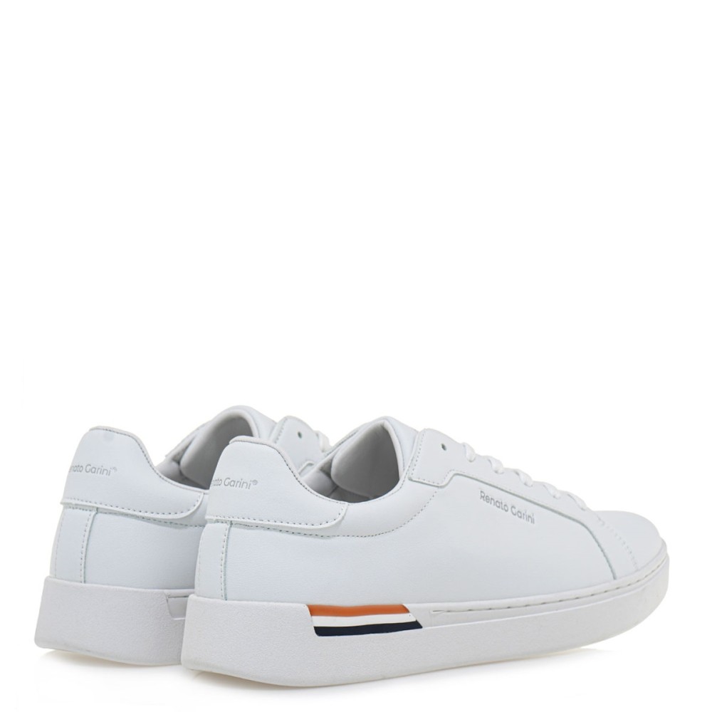 RENATO GARINI</br>Ανδρικά Sneakers Λευκό VICENTE-703-1F Renato Garini RENATO GARINI</br>Ανδρικά Sneakers Λευκό VICENTE-703-1F Renato Garini