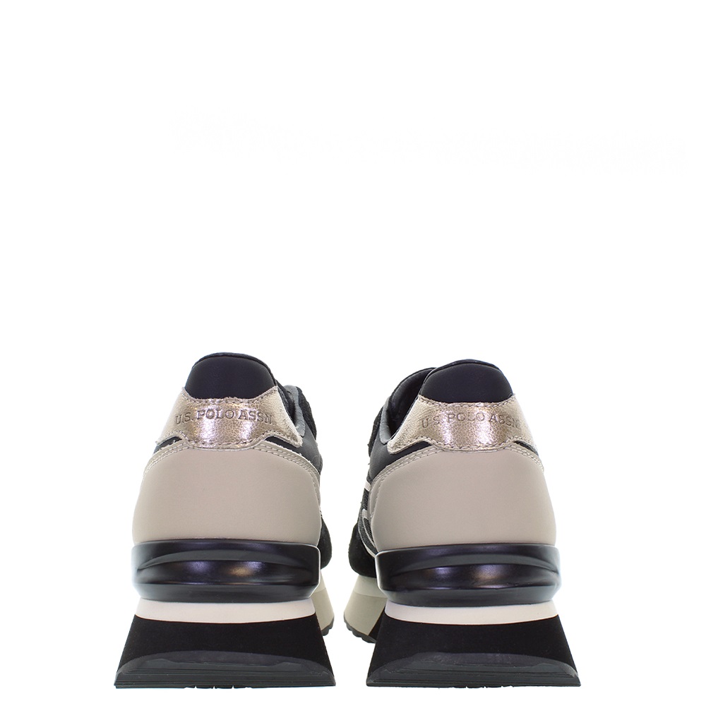 U.S. POLO ASSN.</br>U.S. Polo Assn. VICKY001-BLK-BEI01 Γυναικεία Sneakers Μαύρο/Μπεζ U.S. POLO ASSN.</br>U.S. Polo Assn. VICKY001-BLK-BEI01 Γυναικεία Sneakers Μαύρο/Μπεζ