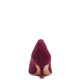 CLARKS</br>Γυναικείες Γόβες Μπορντό Suede VIOLET55 TRIM Clarks