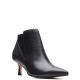 CLARKS</br>Γυναικεία Μποτάκια Μαύρο Δέρμα VIOLET55 UP Clarks CLARKS</br>Γυναικεία Μποτάκια Μαύρο Δέρμα VIOLET55 UP Clarks