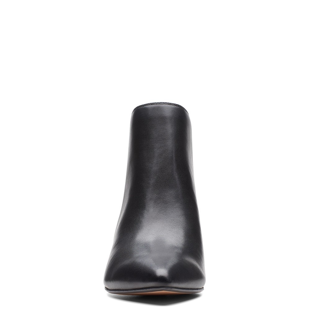 CLARKS</br>Γυναικεία Μποτάκια Μαύρο Δέρμα VIOLET55 UP Clarks CLARKS</br>Γυναικεία Μποτάκια Μαύρο Δέρμα VIOLET55 UP Clarks