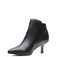 CLARKS</br>Γυναικεία Μποτάκια Μαύρο Δέρμα VIOLET55 UP Clarks CLARKS</br>Γυναικεία Μποτάκια Μαύρο Δέρμα VIOLET55 UP Clarks