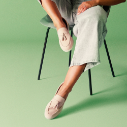 Γυναικεία Loafers Μπεζ Suede NARINI EDGE Clarks