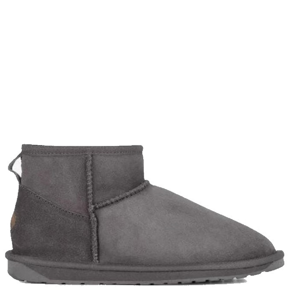 EMU Australia</br>Emu Australia W10937 STINGER MICRO Γυναικεία Μποτάκια Αδιάβροχα Γκρι Δέρμα EMU Australia</br>Emu Australia W10937 STINGER MICRO Γυναικεία Μποτάκια Αδιάβροχα Γκρι Δέρμα