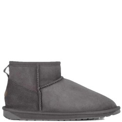 EMU Australia</br>Emu Australia W10937 STINGER MICRO Γυναικεία Μποτάκια Αδιάβροχα Γκρι Δέρμα