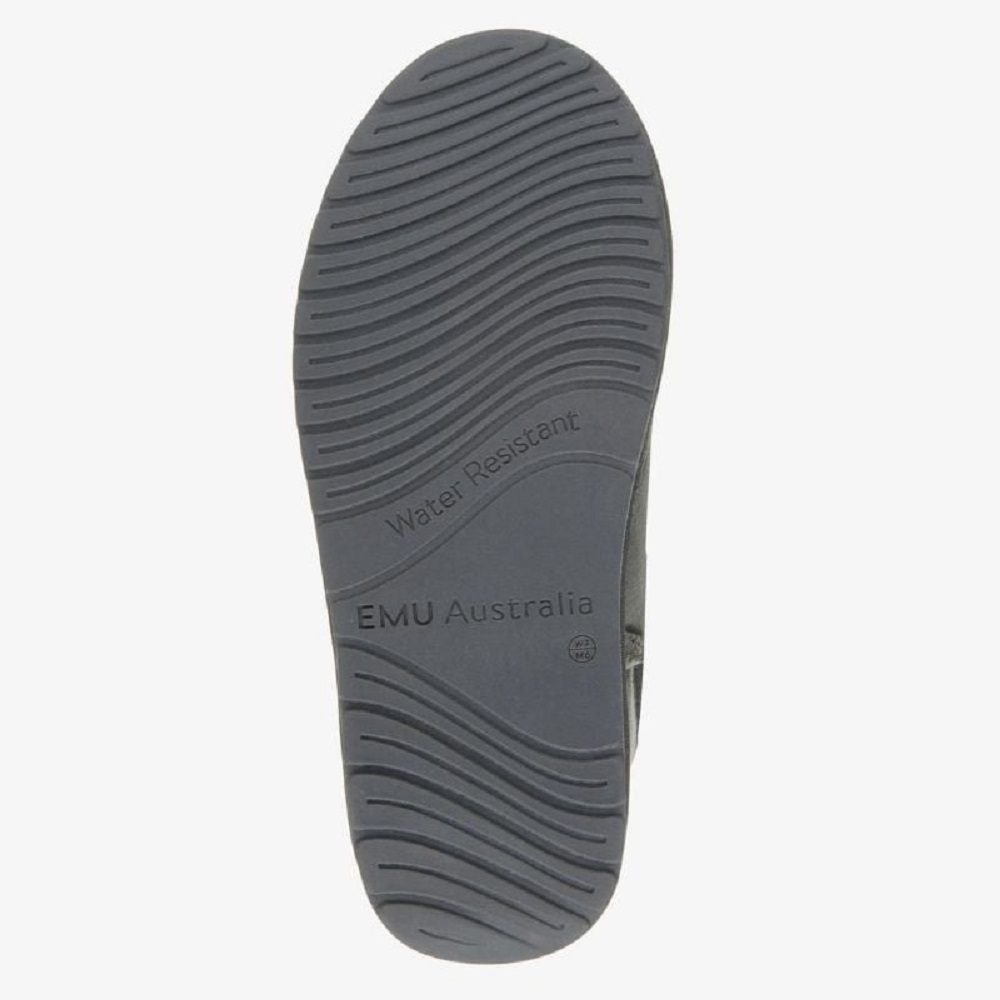 EMU Australia</br>Emu Australia W10937 STINGER MICRO Γυναικεία Μποτάκια Αδιάβροχα Γκρι Δέρμα EMU Australia</br>Emu Australia W10937 STINGER MICRO Γυναικεία Μποτάκια Αδιάβροχα Γκρι Δέρμα