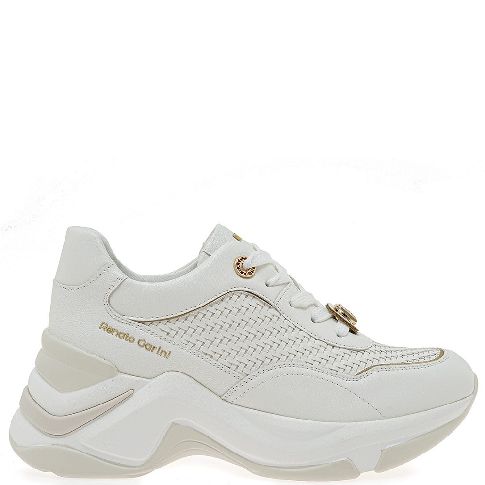 RENATO GARINI</br>Renato Garini 106-52RG20 Γυναικεία Sneakers Λευκό Πλεκτό