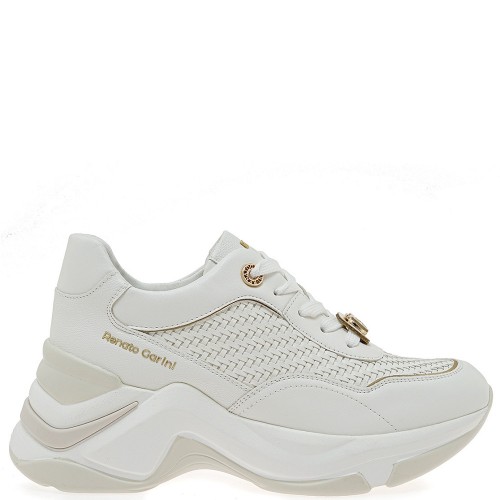 Renato Garini 106-52RG20 Γυναικεία Sneakers Λευκό Πλεκτό
