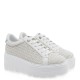 RENATO GARINI</br>Renato Garini 2201-61RG69 Γυναικεία Sneakers Λευκό Πλεκτό